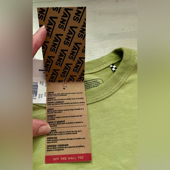 Vans Peace Plants Tee, size XS, oversized cut - Picture 3 of 9